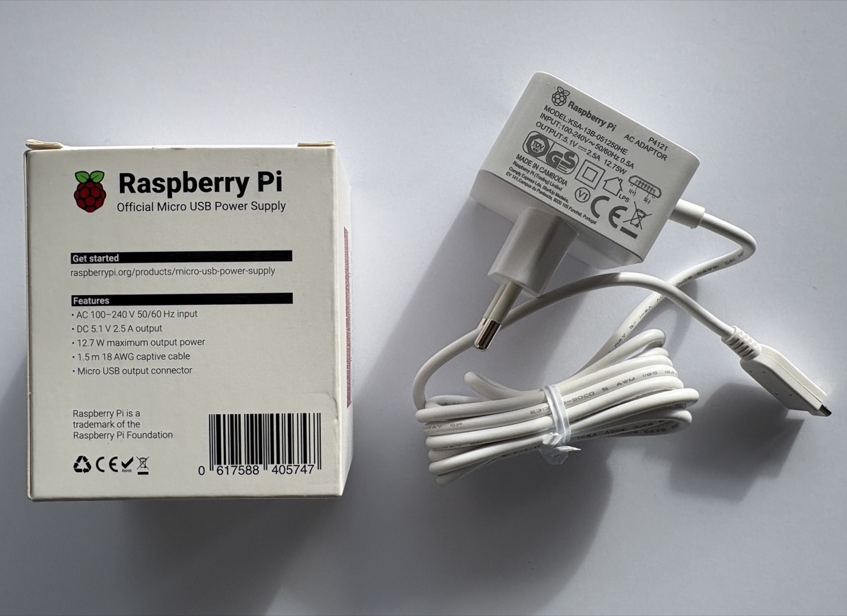Fuente de alimentación Micro-USB